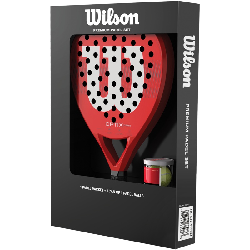 Wilson Optix XP Padel Kit Box Red